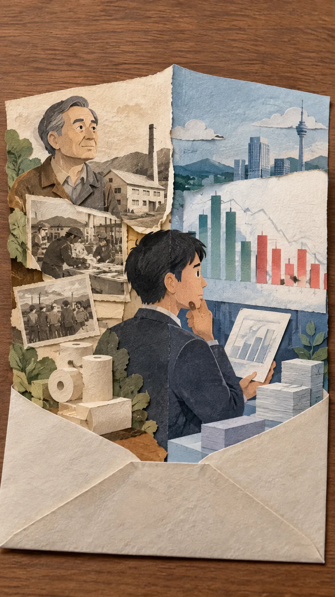 “회사 가치가 왜 제가 생각한 것보다 낮죠?” — 컨셉 시안 그림